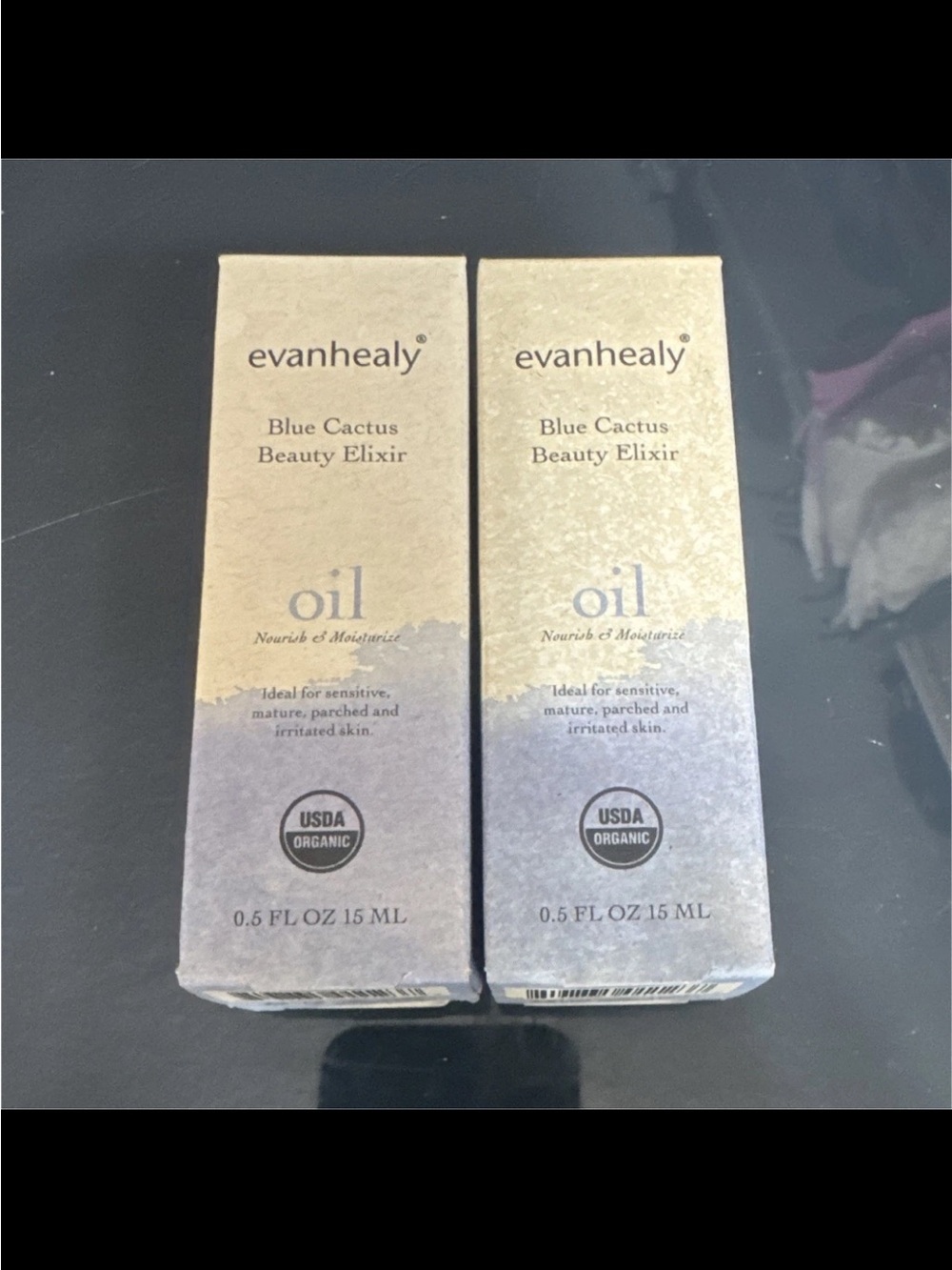 Blue Cactus Beauty Elixir Oil - Cream/Gray